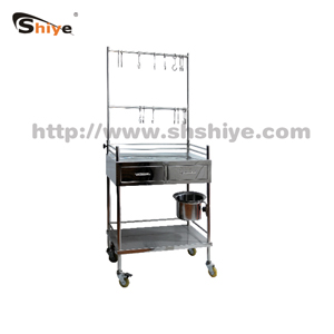 不銹鋼輸液治療車(chē)