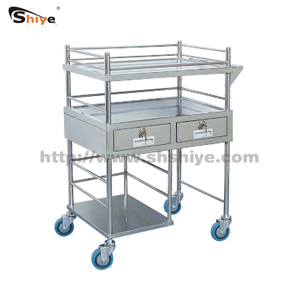 不銹鋼換藥車(chē)