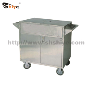不銹鋼封閉式外送車(chē)
